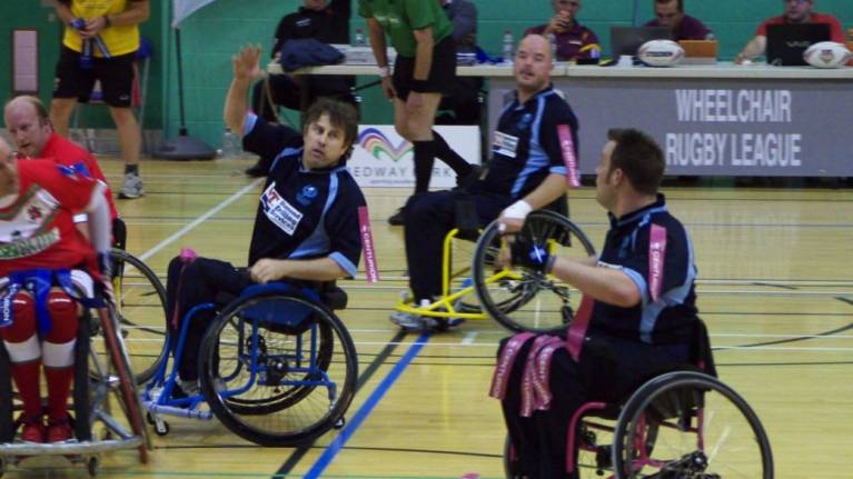 Scotland Wheelchair Rugby League Team