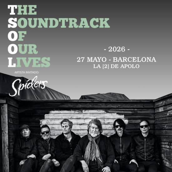 The Soundtrack of Our Lives en La 2 de Apolo, Barcelona 2026