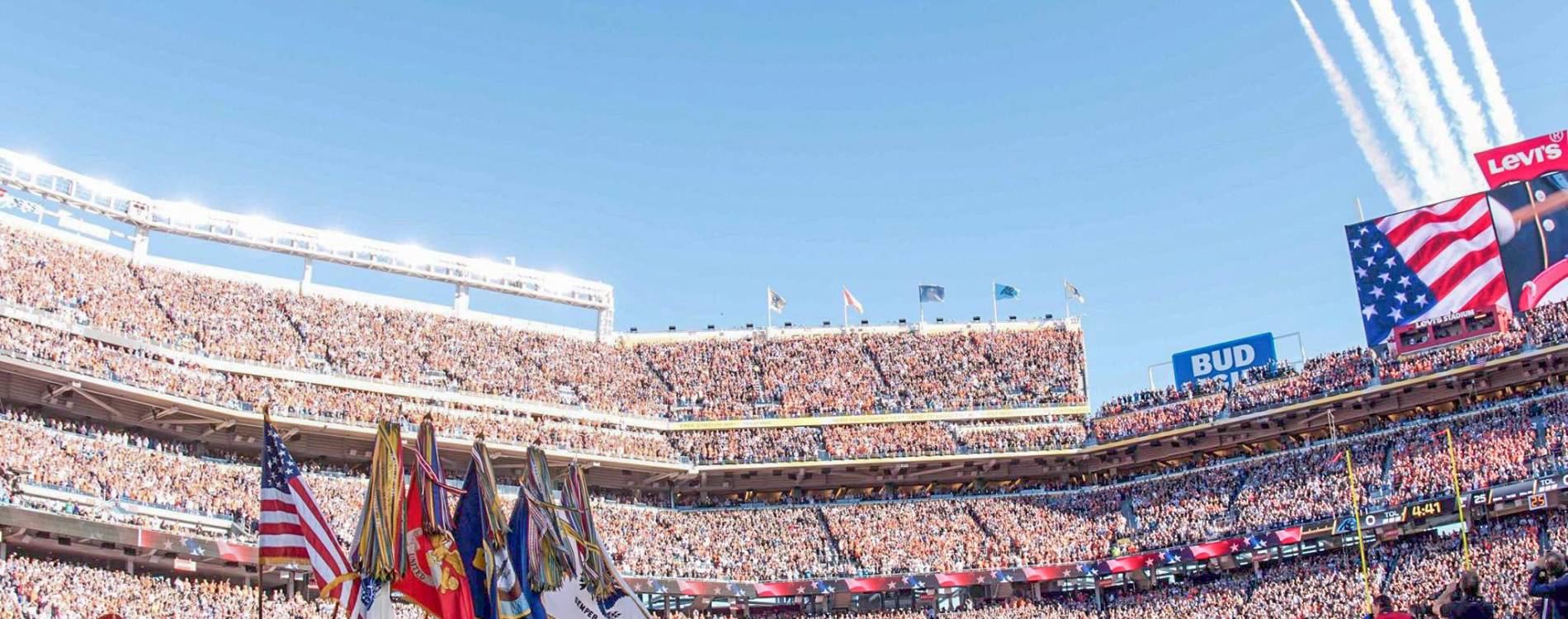 The Super Bowl is contested by the AFC and NFC champions