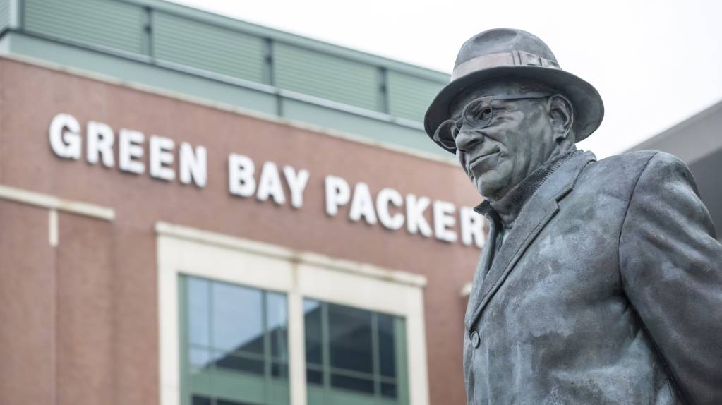 The Super Bowl trophy is named after legendary Green Bay Packers coach Vince Lombardi