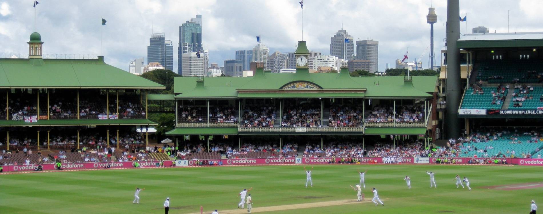The Sydney Cricket ground, during a test match between Australia and England