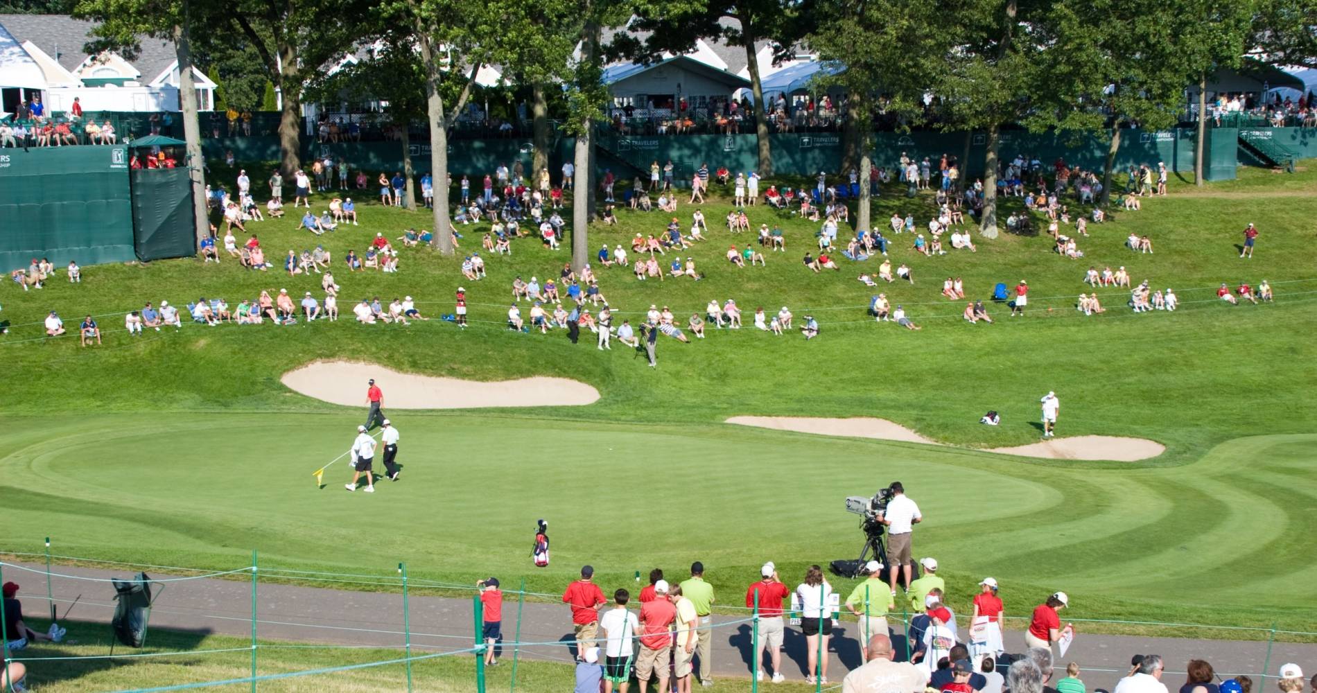 The Travelers Championship is held at TPC River Highlands