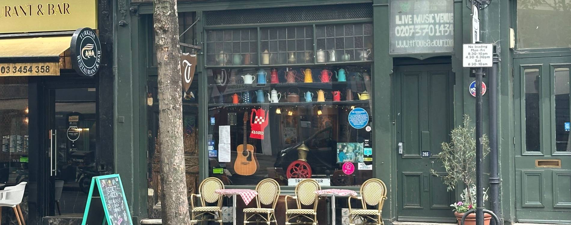 The Troubadour, London