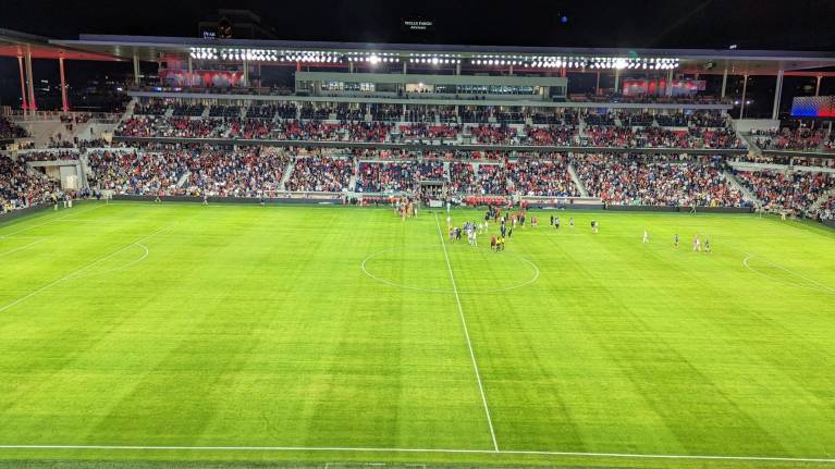 The view from Citypark's upper level