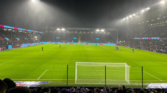 The view from the Jimmy McIlroy Stand lower tier