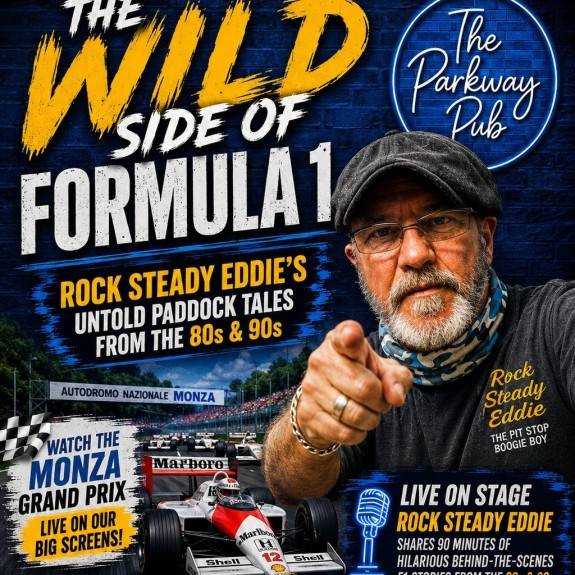 The Wild Side of Formula 1 - Rocky Steady's untold paddock tales