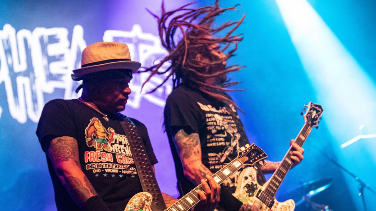 The Wildhearts in concert at Wasteland Music Festival