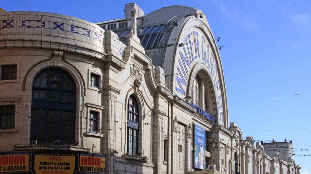 The Winter Gardens in Blackpool, which hosts the World Matchplay