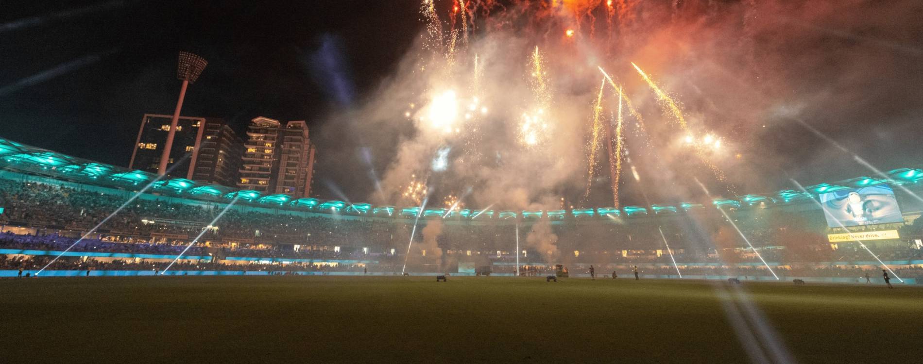 There's never a dull moment at a BBL game