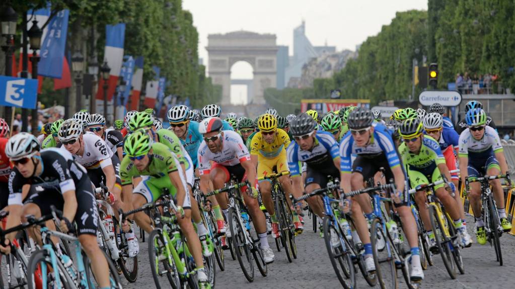 This year's Tour de France begins in Brest and ends in Paris.