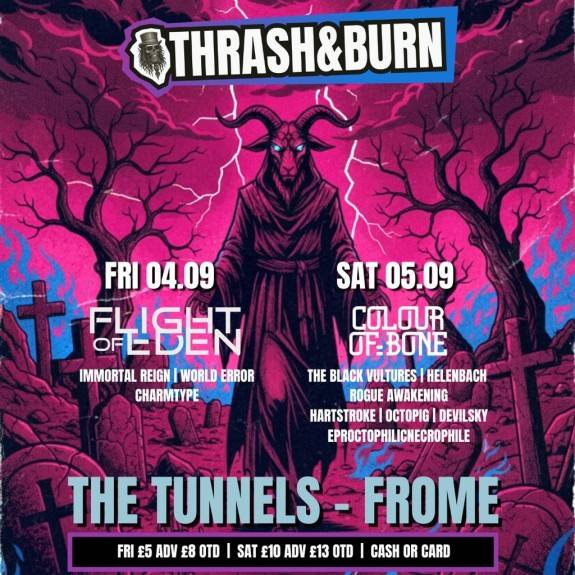 Thrash and Burn minifest 4th Sep