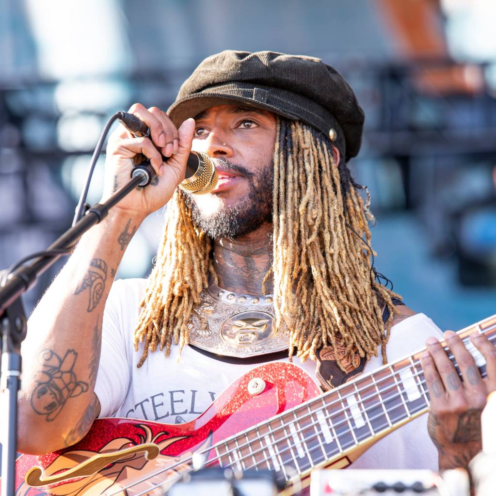 Thundercat at the Levitate Music and Arts Festival in Massachusetts