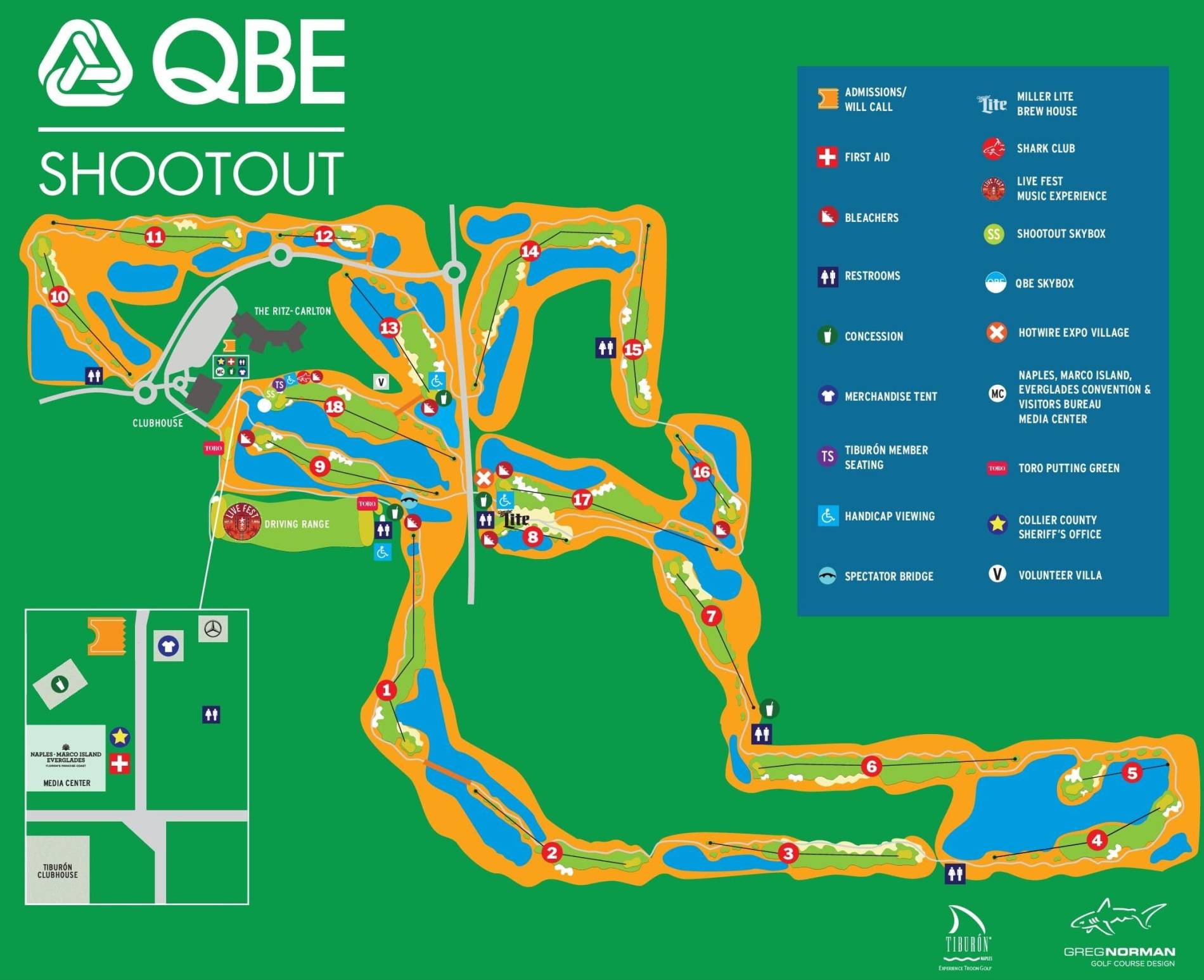 TICKETS QBE Shootout Dec 2023* Tiburón Golf Club Koobit