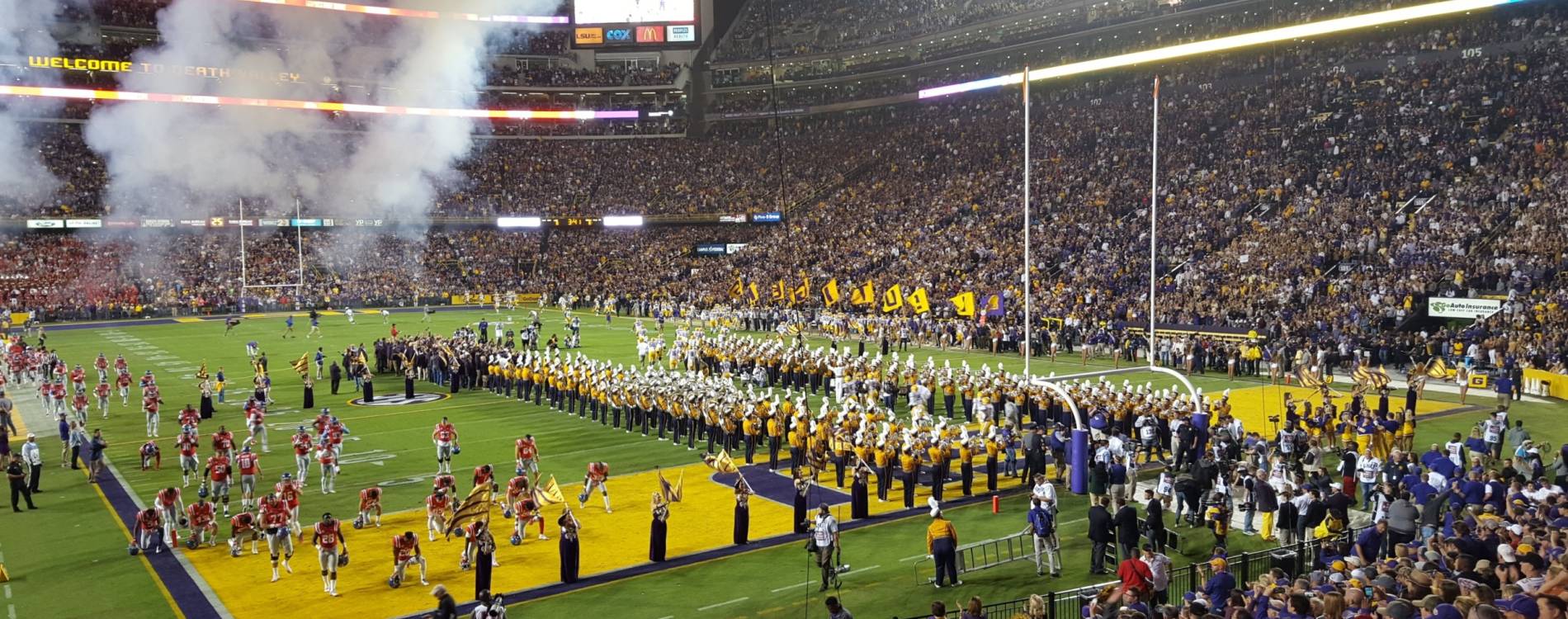 Tiger Stadium is located in Baton Rouge, Louisiana