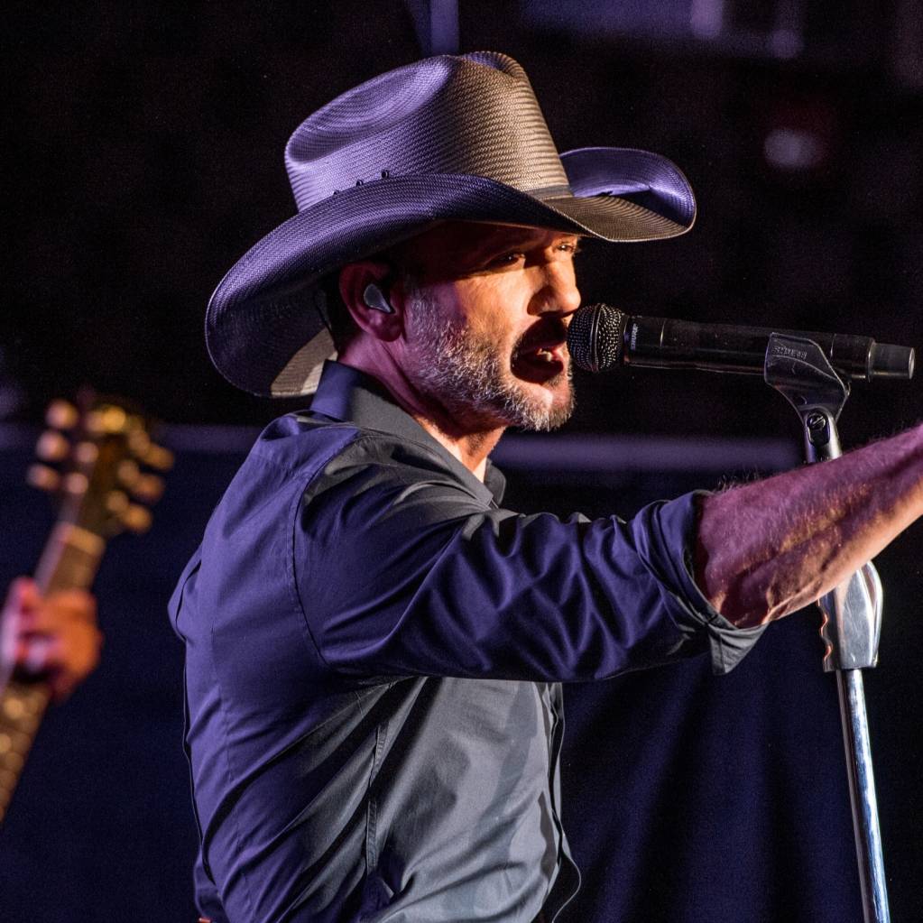 Tim McGraw live in concert at the Edison Ballroom