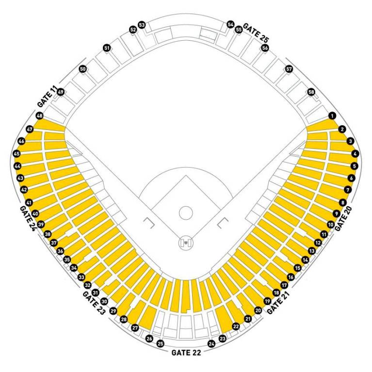 Tokyo Dome Map