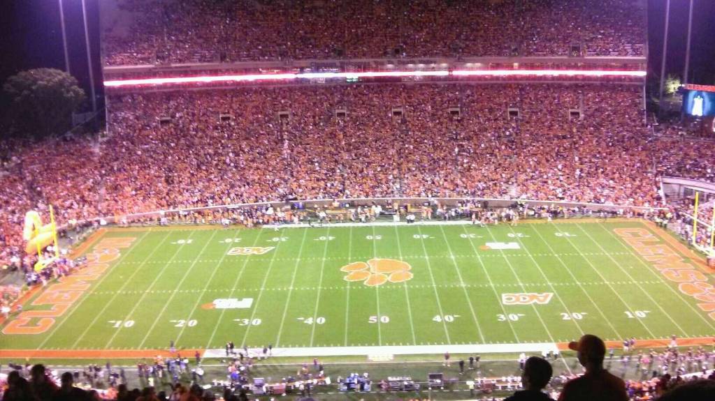 Top Deck (Sections TDA-TDT) | Clemson Tigers Football vs Citadel