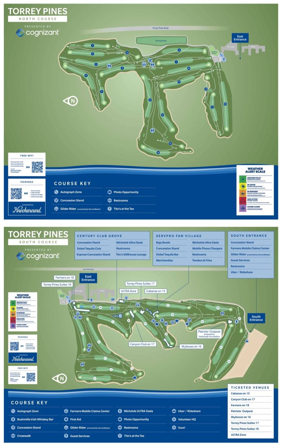 Torrey Pines Golf Course Map