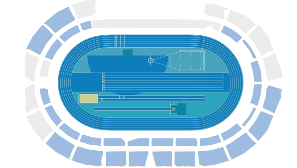 Toruń Arena Sports Hall Map