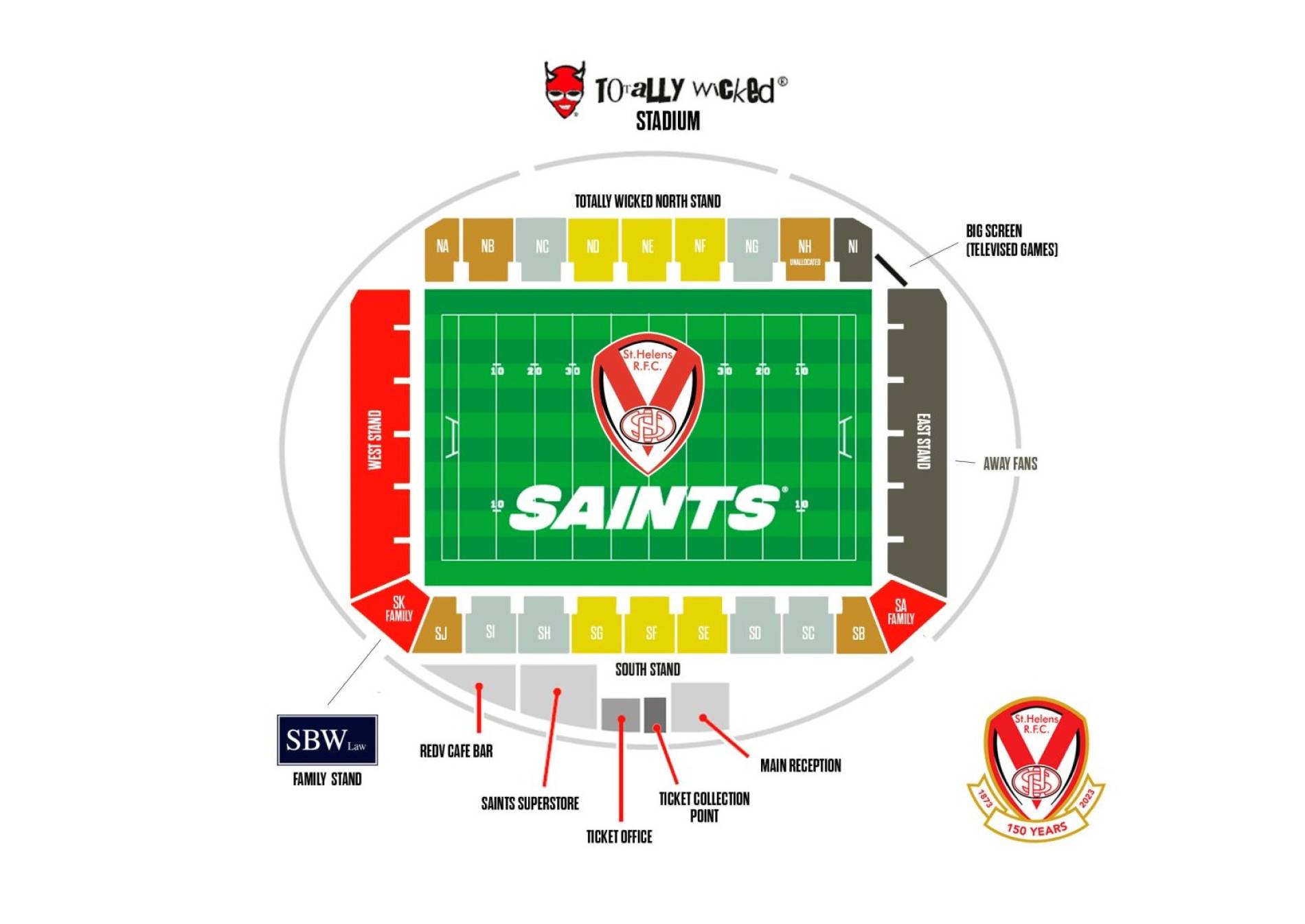 St. Helens v Wigan Warriors Tickets 29 Mar 2024 Totally Wicked