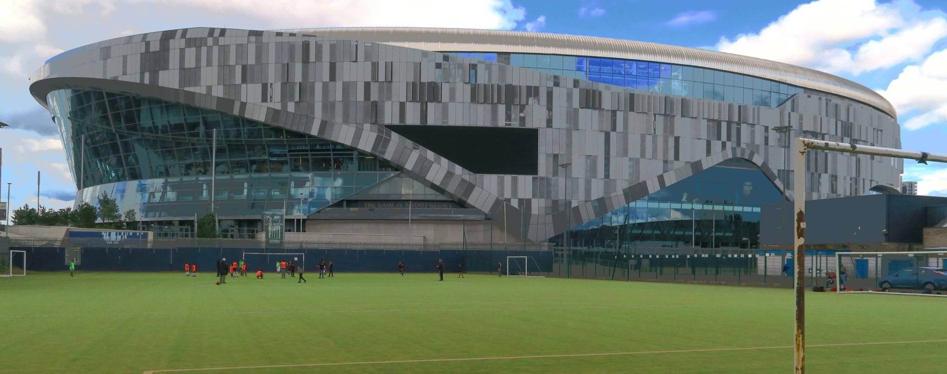 Tottenham Hotspur Stadium in north London