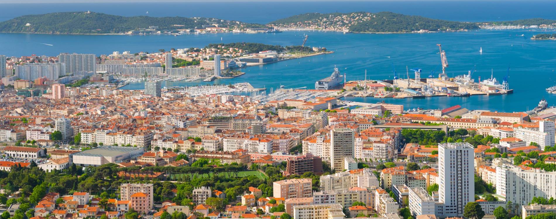 Toulon skyline
