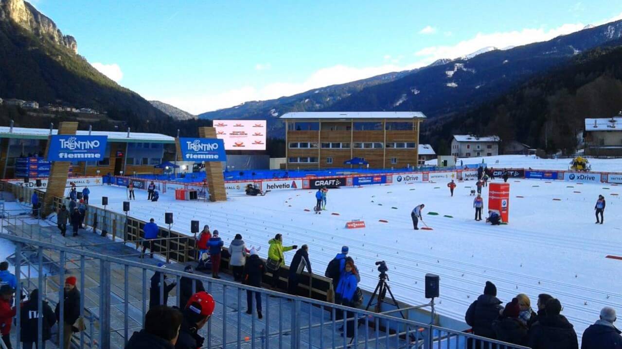 Tour de Ski at Lago di Tesero in Italy