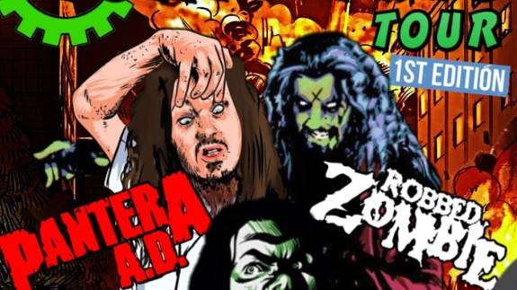 Toxic Trio - Type of Negative + Pantera AD + Robbed Zombie