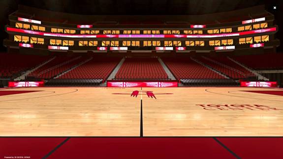 Toyota Center Floor Level