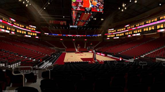 Toyota Center Lower Level