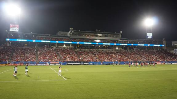 Toyota Stadium 100 level