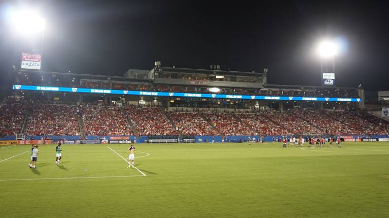 Toyota Stadium 100 level