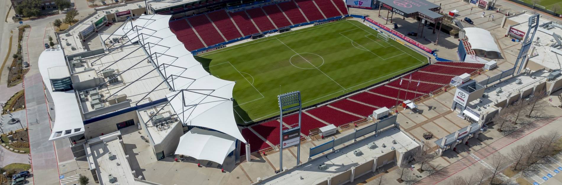 Toyota Stadium is home to the National Soccer Hall of Fame
