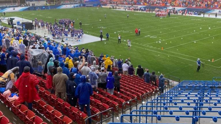 Toyota Stadium Supporters Section is safe standing