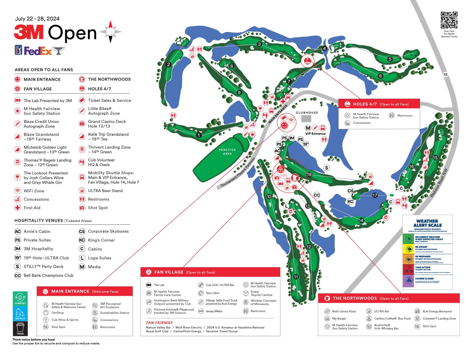 TPC Twin Cities Map