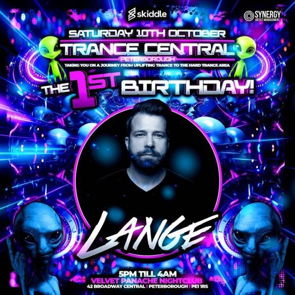 Trance Central Peterborough The 1st Birthday with Lange