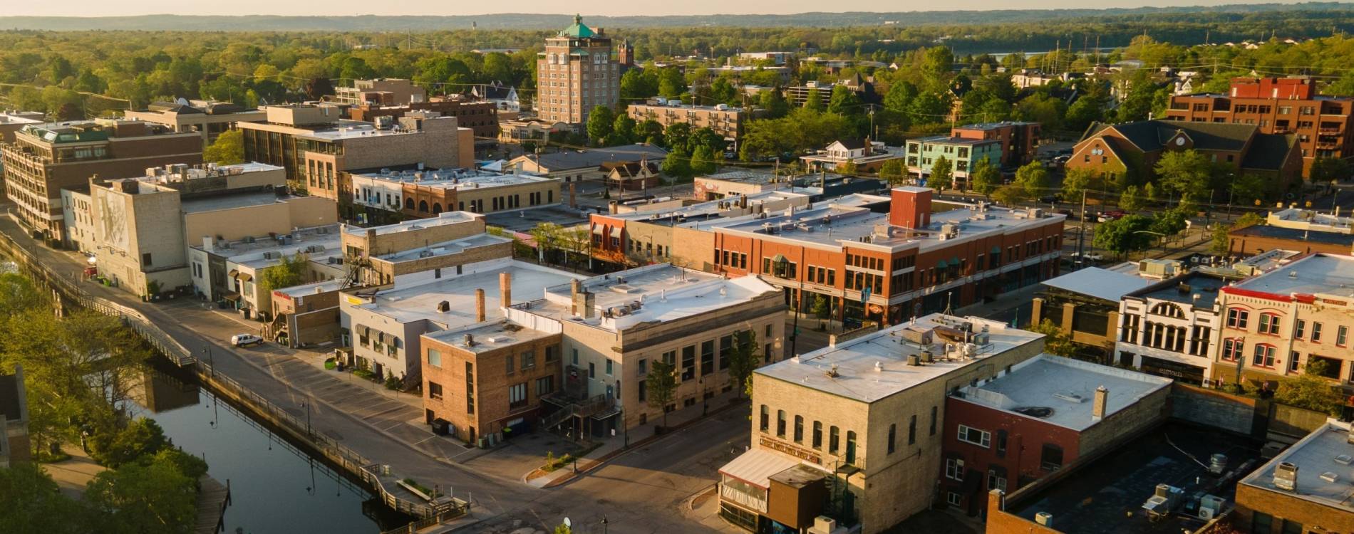 Traverse City skyline