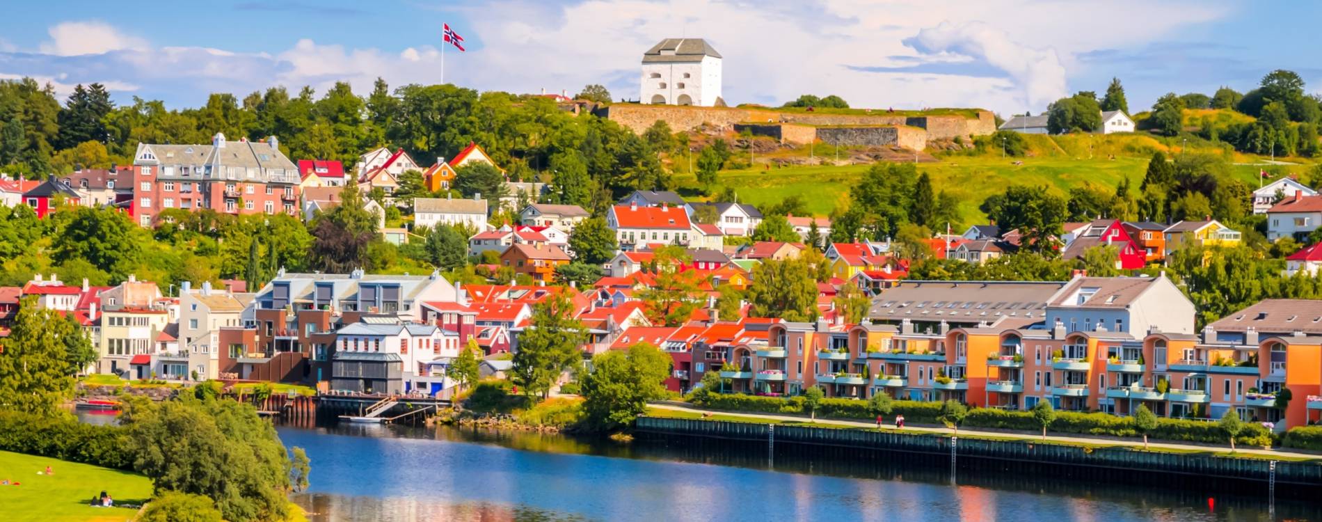 Trondheim skyline
