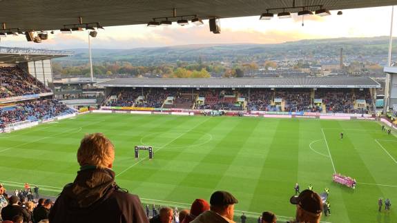 Turf Moor before Burnley play Chelsea