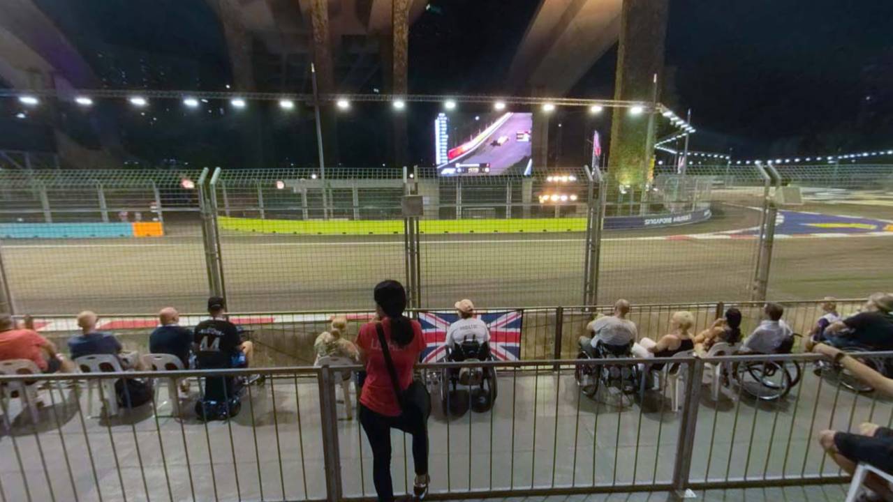 Turn 1 Wheelchair Accessible Platform