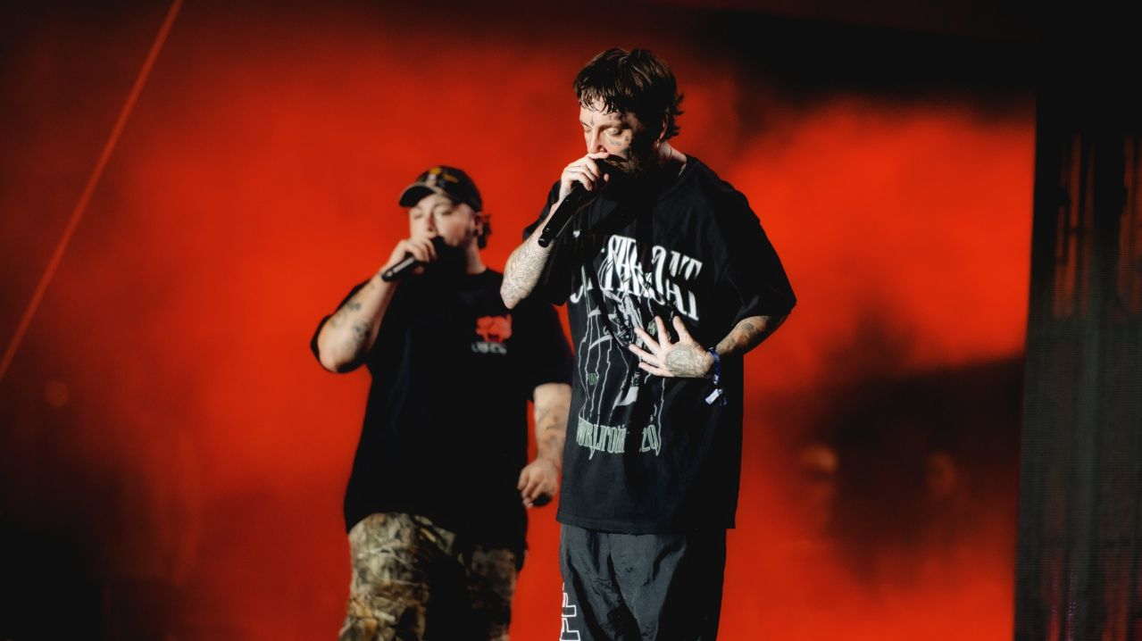 $uicideboy$ performing at Rolling Loud in Toronto