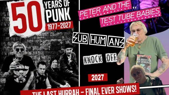 UK SUBS '50th Anniversary' 'the last hurrah - the final shows'