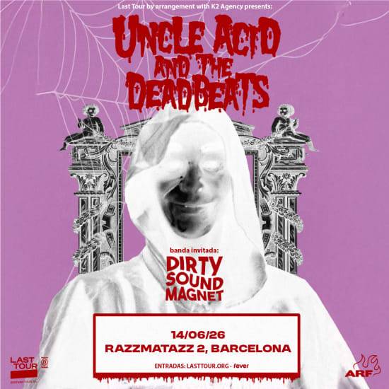 Uncle Acid & the Deadbeats en Razzmatazz 2, Barcelona 2026