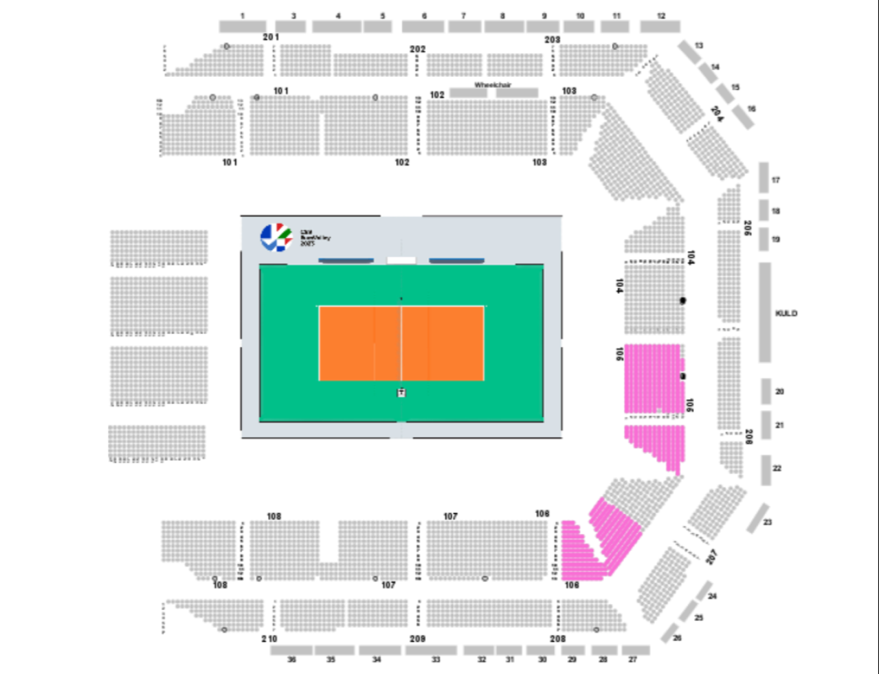 Unibet Arena Map