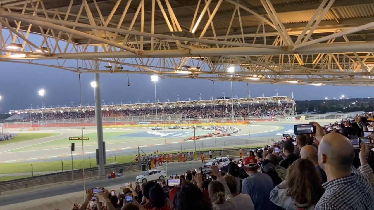 University Grandstand F1 Bahrain Grand Prix 1113 Apr 2025