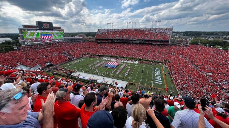 Upper Deck (Sections 47-62 & 99-114) | Auburn Tigers Football vs ...