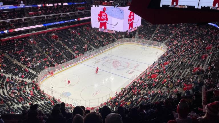 Upper Level Section 231 at Little Caesars Arena
