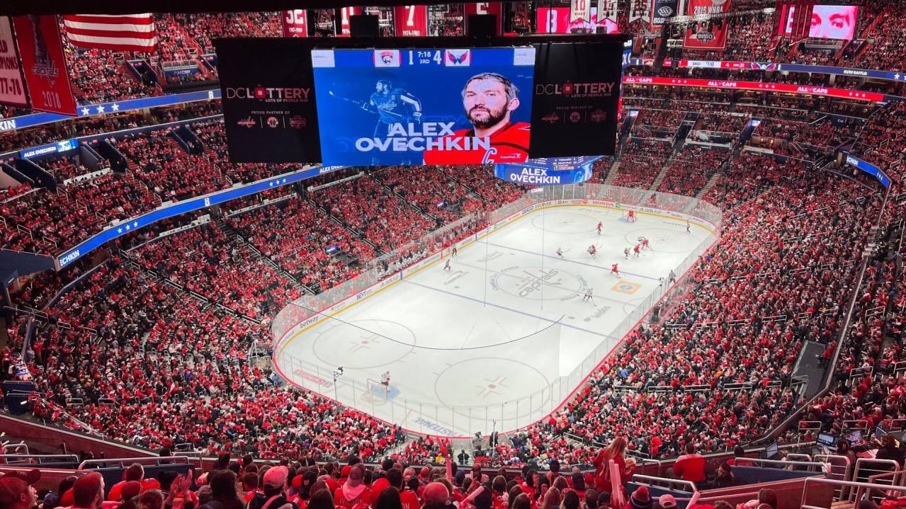 Upper (400 Level) Washington Capitals vs New York Rangers 3 May