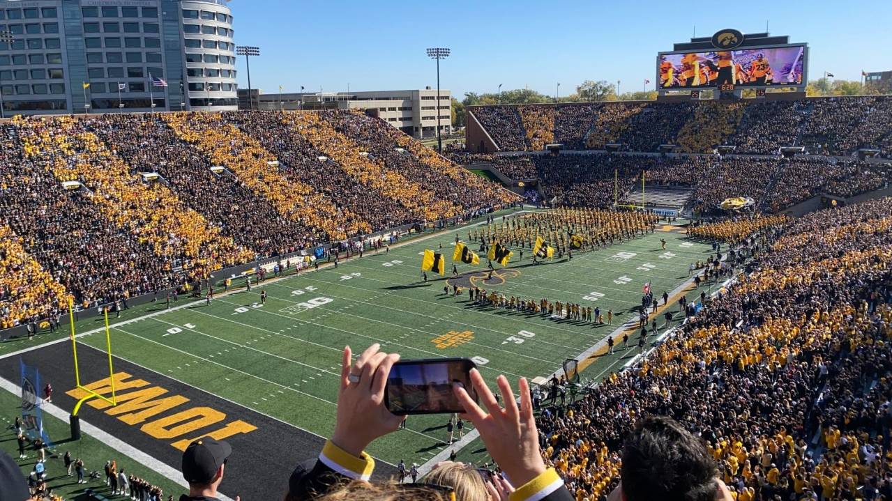 Upper (200 & 300 Levels) Iowa Hawkeyes Football vs Nebraska Cornhuskers Football 29 Nov 2024