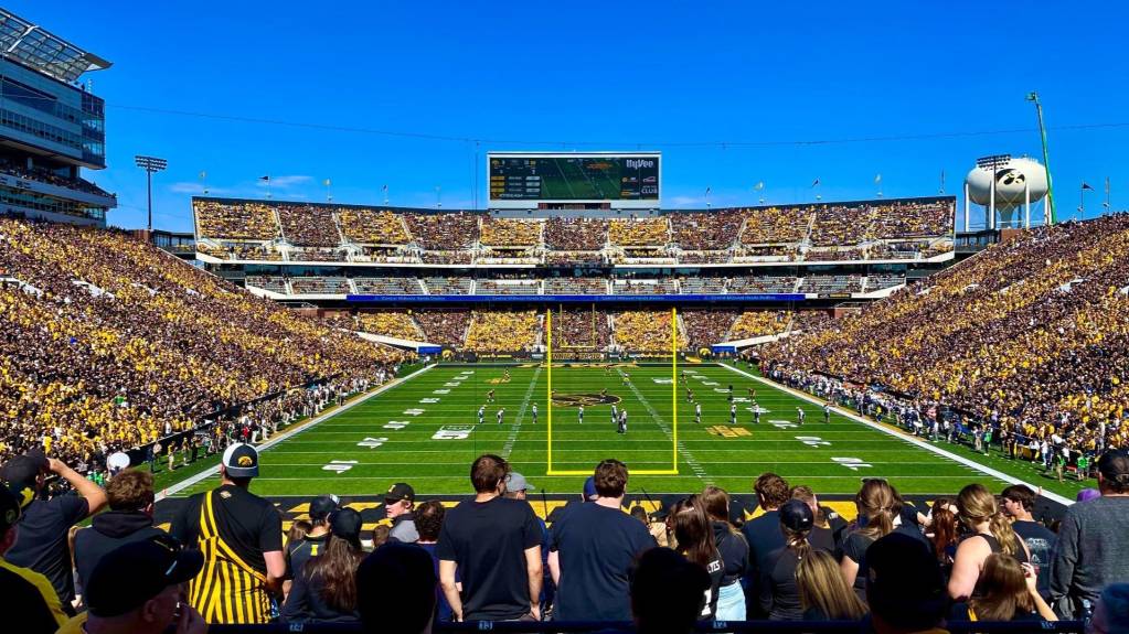 Upper (200 & 300 Levels) Iowa Hawkeyes Football vs Nebraska Cornhuskers Football 29 Nov 2024